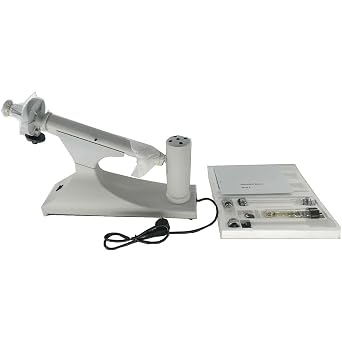 Manual Polarimeter Lab Disc Polarimeter with Light Source Sodium Lamp Measuring Range -180180 Scale Value 1 for Determining Concentration Levels of Samples