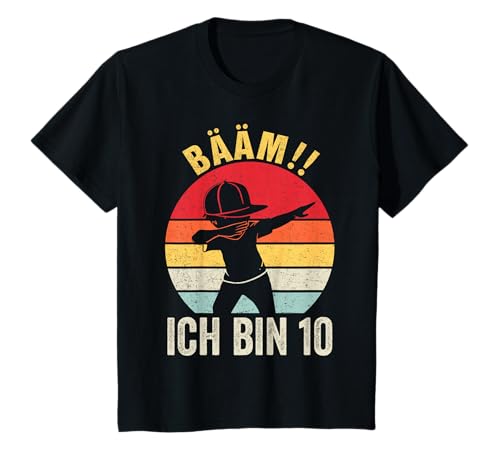 Dabbing Geburtstagsshirt 10 Jahre Jungs 10. Geburtstag T-Shirt