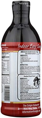 Colgin Liquid Smoke Natural Hickory 472 ml