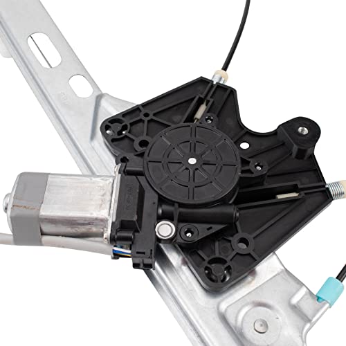 Image of TRQ Front Left Power Window Regulator & Motor Assembly Drivers Side Compatible with 2013-2020 Ford Fusion