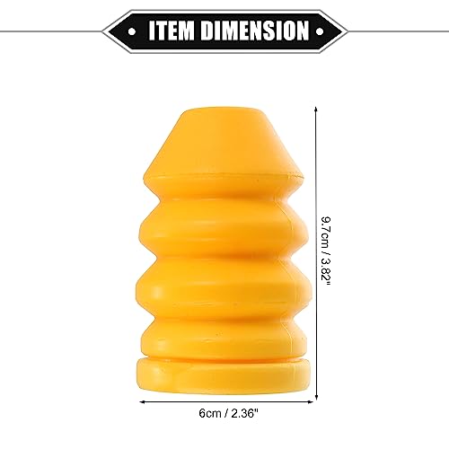 Tope de parachoques trasero 6x9.7cm para Jeep Liberty KJ, juego de 2 unidades 6