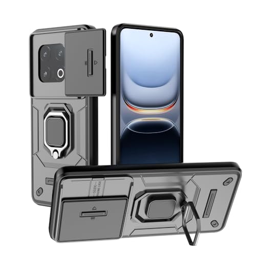 Coque Vivo iQOO 13 5G protection caméra coulissante antichoc noire