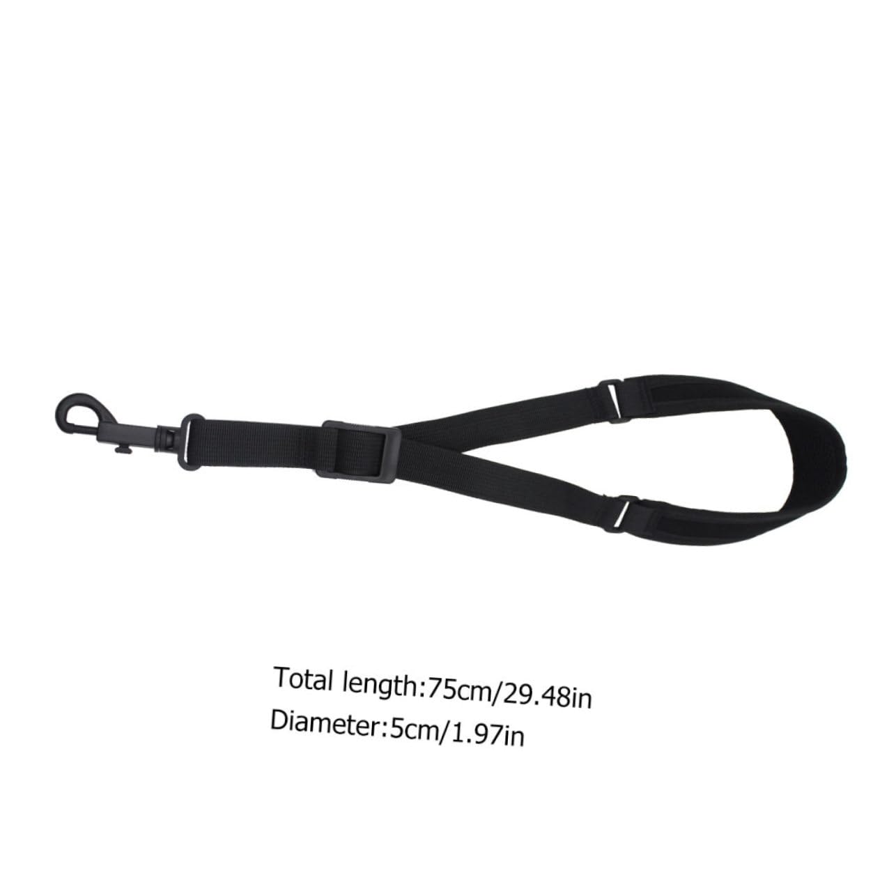 BESPORTBLE Sax Strap Simple Cotton Saxophone Shoulder Strap for Alto Tenor Sax Comfortable Neck Support Durable Design for Easy Performance Practice