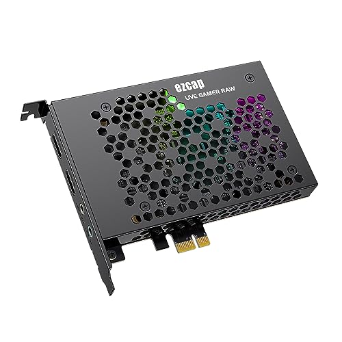 Game Capture Card, HDMI PCI-E 4K 30fps Record & Live Stream from Gaming Systems, Camcorders, DSLRs,Support Zero Delay HDMI Loop-Out by MYPIN - Used condition - US$79.79
