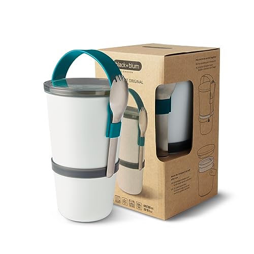 Black+Blum Lunch Pot Original, Poliuretano, Oceano, 900 Ml