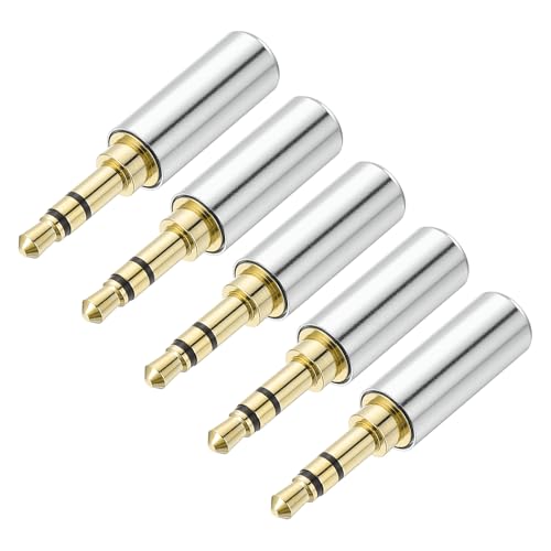 MECCANIXITY 5 3.5mm pCvOWbNA3Ƀ^XeIIXvO 3.5mm͂DIYI[fBIP[uRlN^[ wbhzCz}CNP[uCpAuCgVo[