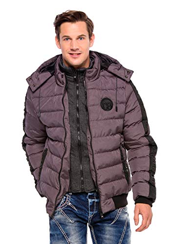 Cipo & Baxx Herren Steppjacke Winterjacke Mantel Parka Jacke Daunenjacke...