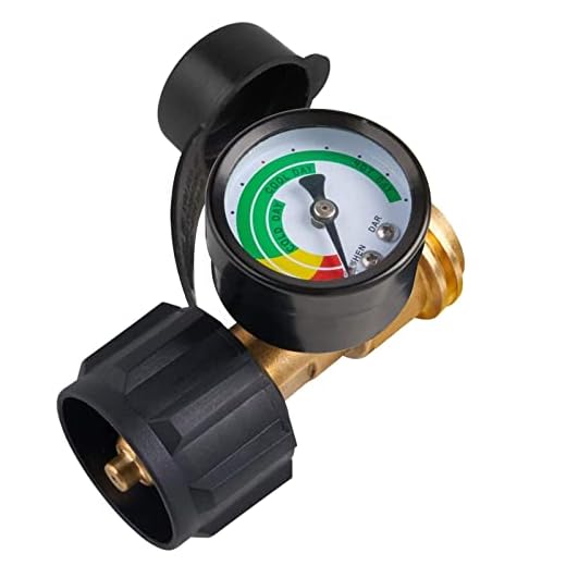 SHINESTAR Propane Tank Gauge Level Indicator for 5-40lb LP Tank and RV, BBQ Gas Grill, Heater, Turkey Fryer. Easy to Install