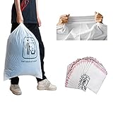 👛【DIMENSIONES】60 x 70cm, se adapta a contenedores de cocina de hasta 60L; 20 por paquete, puede soportar 30 kg