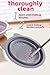 Buaefxb Silicone Makeup Brush Cleaner Mat, Pink, Foldable Portable Bowl, Beauty Blender Scrubber Pad, Cosmetic Brush Washing Tool with Cat Ear Design (Grey Mat and drying net)