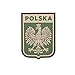 Produktbild Copytec 3D Rubber Patch Polska Polen Wappen Landesflagge Alfashirt Airsoft 10x7cm #27108