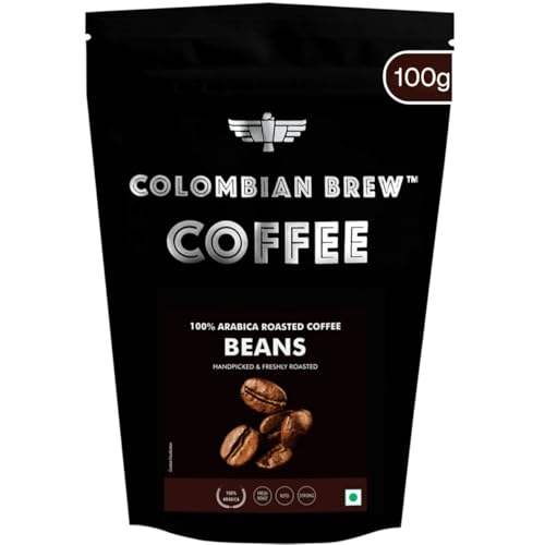 Colombian Brew 100% Arabica Roasted Coffee Beans 150g