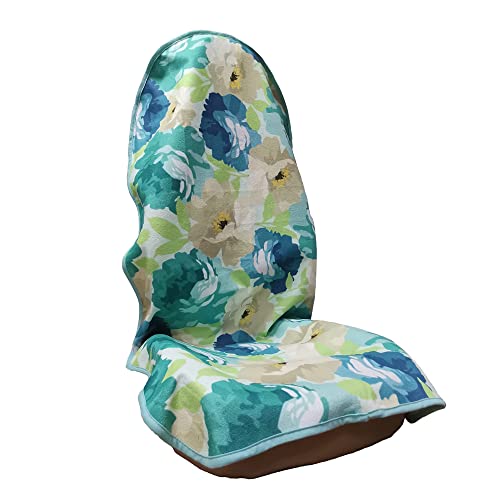 Image of Car Seat Cover Protector Front Seats,for Gym Workout,Running,Swimming,Beach and Hiking,Waterproof Sweat Towel Bucket Seat Covers for Cars SUV Trucks (Chrysanthemum, 1Pcs)