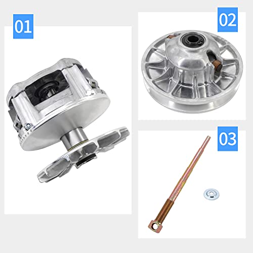 Tektall Primary And Secondary Drive Clutch Fit For 2011-2014 Polaris Rzr 900 Xp Replace Oem Number 1322946, 1322971, 1323112 #TOP3