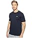 Lacoste Men's Ultra Dry Cotton T-Shirt, Navy Blue, Large