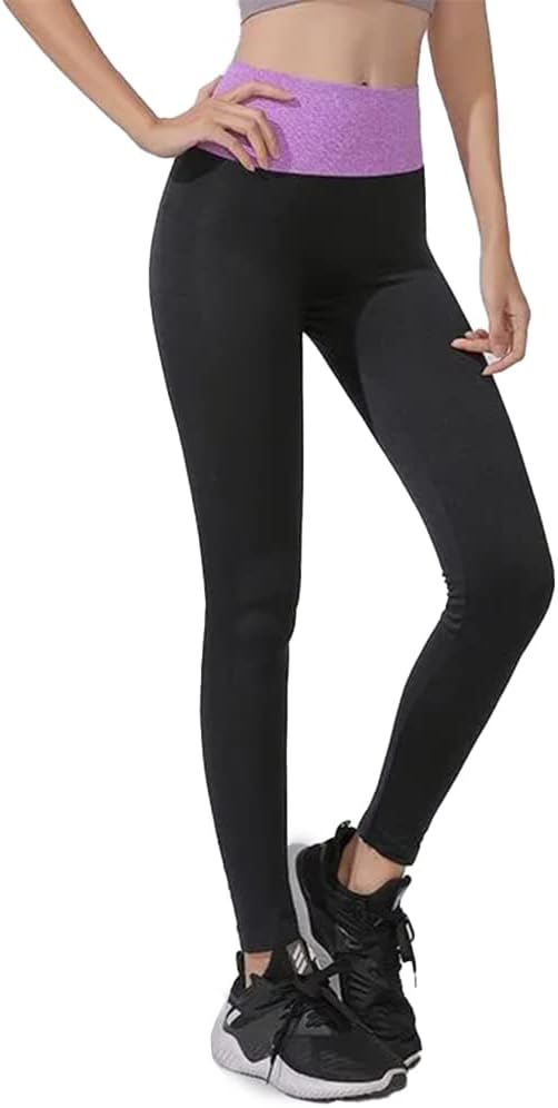 Rubik Leggings for Women, High Waist Tummy Control Slimming Yoga Pants for Workout Running Fitness Sports