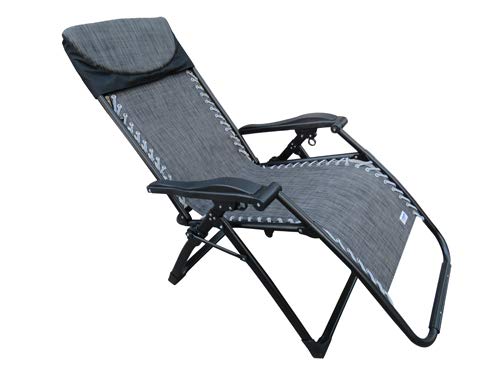 Image of Amaze Folding Zero Gravity Recliner Push Back Easy Relax Portable Outdoor Indoor Sea Beach Swimming Pool Garden Farm House Sun Bed Lounger Chair - 11 C