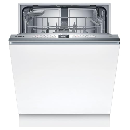 Bosch SBV4HTX00E Serie 4 - Lavastoviglie XXL, 60 cm, completamente integrato, con cestello per posate, asciugatura extra, Silence Programm, Flex Cestini, Rack Matic, Silence Plus, Home Connect