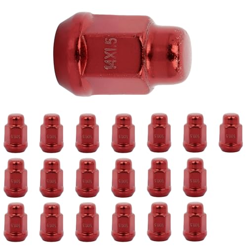 Image of SCITOO M14x1.5 Lug Nuts 1.395 inch Length for Lexus /for Ram Wheel Lug Bolts | Fit for Camaro,for Charger,for Tundra - 20PCS