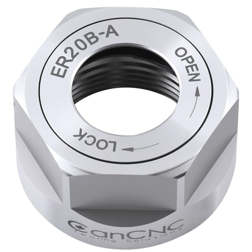 CanCNC Tooling Solutions ER20B-A �Z�p�R���b�g�`���b�N�i�b�g�AG2.5�A0537-2000��18,000RPM�܂Ńo�����X�����Ă��܂�