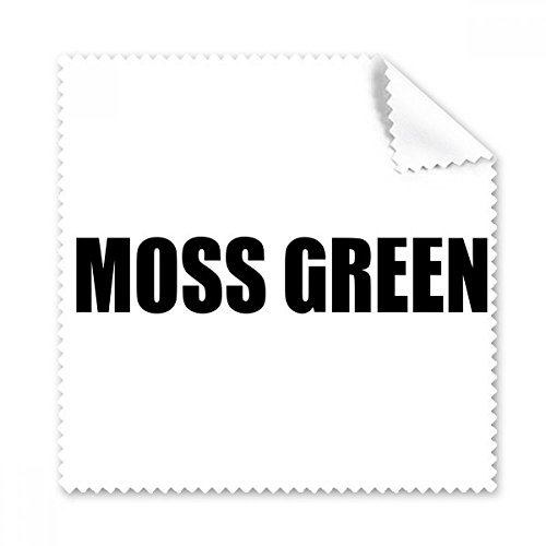 Chiffon de nettoyage vert mousse pour écrans de téléphone au bureau et en déplacement