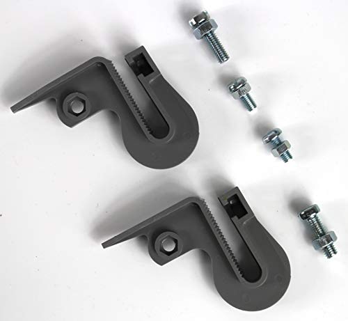 Preisvergleich Produktbild Funke Wellplattenhalter grau für Vario- und Kastenrinne zur Anbringung an Wellplattendächer