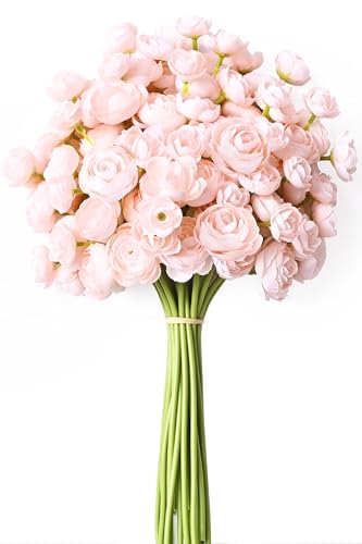 Waipfaru Pink Ranunculus and Peony Bundle