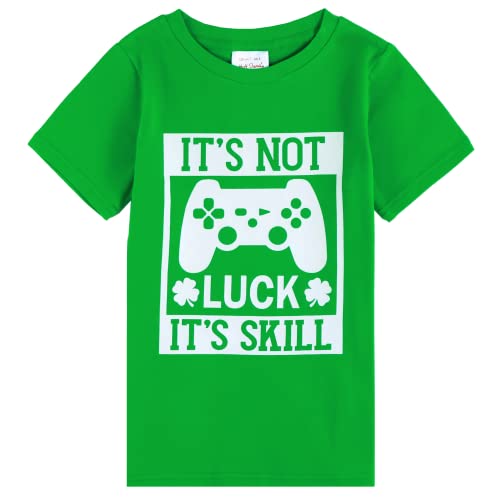 Image of Kids St. Patrick's Day Shirt Boys and Girls Green T-Shirt Clothing 4-12 Years