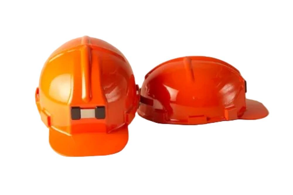 Casco Low Pro naranja con certificación ANSI Z89.1 para una visibilidad y protección total