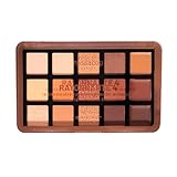 MISS COP MAKEUP – Palette Yeux Rayonnante 4 – 15 Fards à Paupières Mat & Irisé – Maquillage Regard Naturel & Lumineux