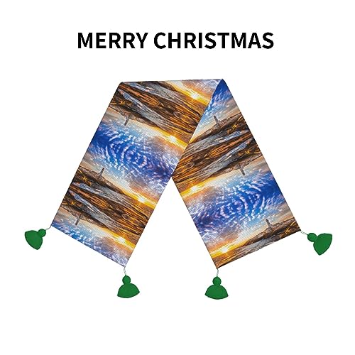 Chemin de table de Noël 152,4 cm pour harmoniser vos décos de fêtes