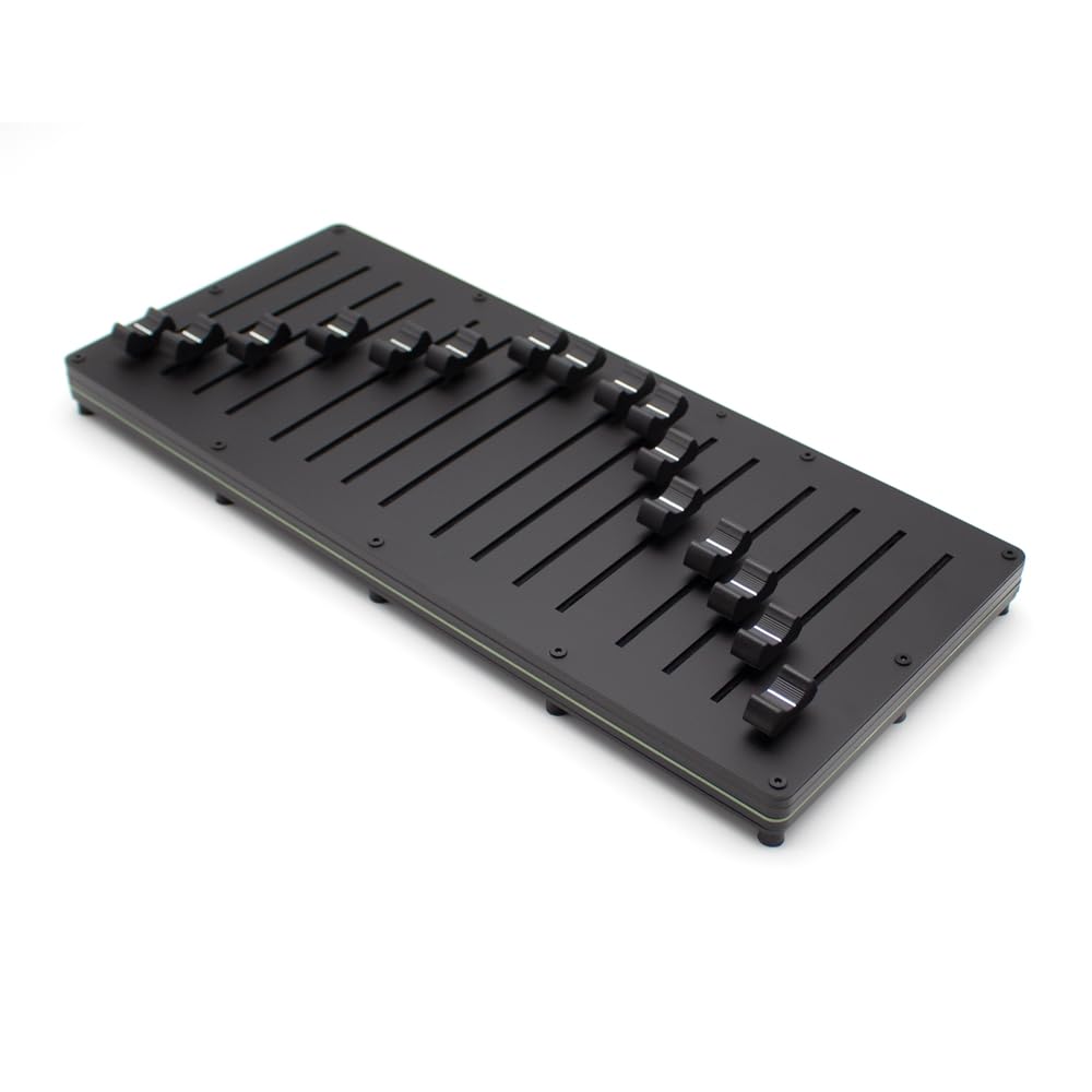 Toplionace 16-Kanal-Midi-Cc-Controller mit 100-Mm-Schiebefadern für Daw-Musiksoftware, Typ-C-Schnittstelle, Plug-and-Play