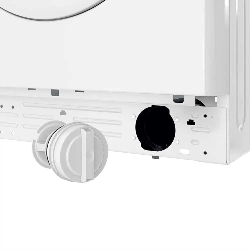 Drain filter access panel with filter removed