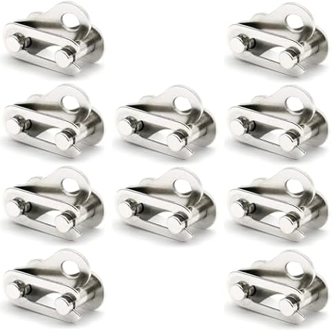 Missing Link 10 Pcs for Single Speed Bike Chain Master Link For Bicycle Chain Bike Chain Links The Missing Link Chain Bike Parts Bicycle Parts Mountain Bike Parts Bike Components & Parts Cover
