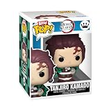 Funko Bitty POP! Demon Slayer- Tanjiro - 4 sztuki - 0,9 cala (2,2 cm) do kolekcjonowania - półka na wyświetlacz z możliwością układania w stos - pomysł na prezent - na torebki imprezowe - nakładka na