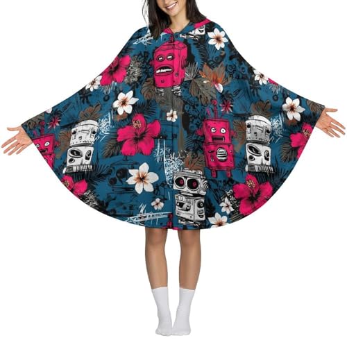 Couverture à capuche d'hiver chaude en flanelle douce Novastar