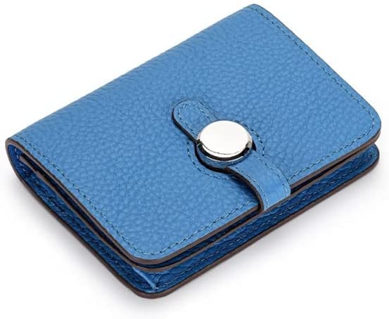 Wallets, Minimalist Wallet Pu Leather Women's Wallet Short Buckle Purse Clutch for Fashion Large Capacity Convenient Coin Pocket Card Holder Card Holder