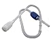 Limpiafondos acuario accesorio sifon limpieza pecera tubo saca agua bomba manual 170cm...
