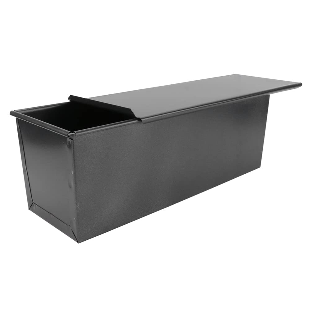 Teglia Pane Antiaderente Acciaio Carbonio | Coperchio Scorrevole | Fori Ventilazione - Foto 9