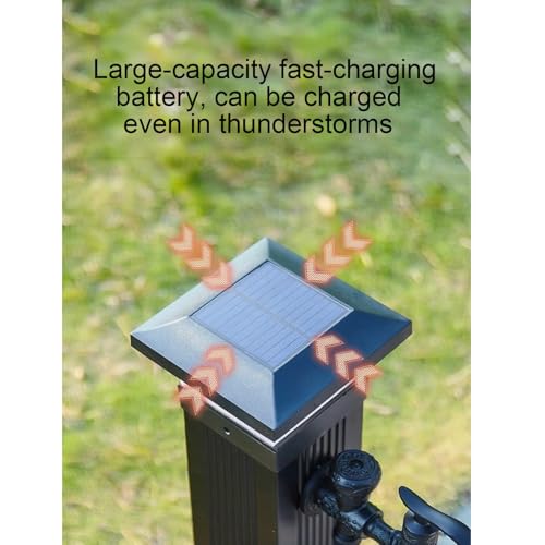 Colonne d'eau extérieure avec LED solaire antigel XL - 7