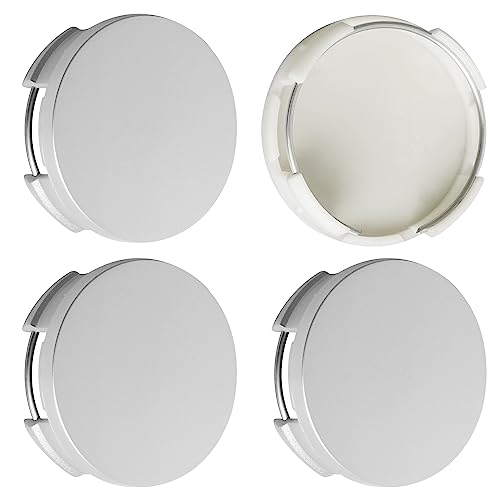 2.5Inch 63MM Wheel Center Caps for Toyota Corolla Camry Highlander RAV4 Rim Hub Caps, Pack of 4 (Silver, Outer 63MM, Inner 61MM, Easy DIY Installation) by The Mechanic Shop - Used condition - US$12.47