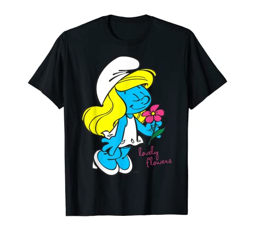 Les Schtroumpfs Fleurs du personnage des Schtroumpfs T-Shirt