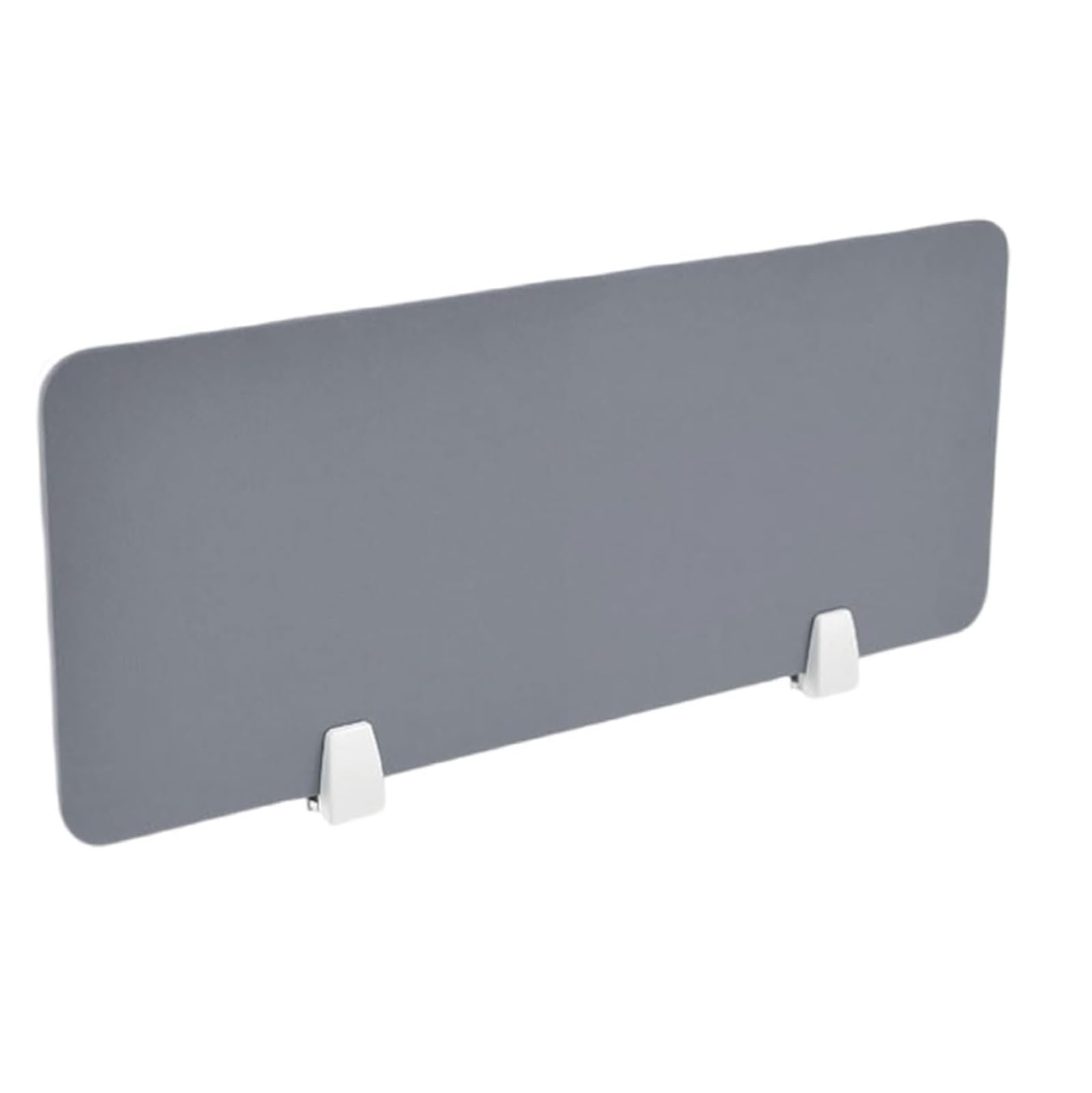 KLGFBDC Adjustable Acoustic Desk Partition & WorkstationMulti-Functional Office Divider for Hygiene Protection & Workspace Management (Dark Grey 120x30CM)