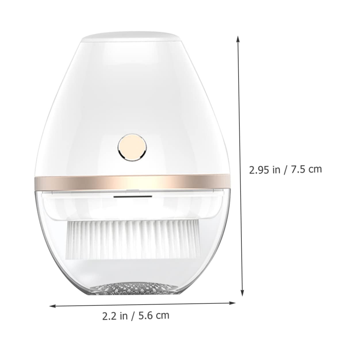 300 Mah Cepillo Facial Eléctrico de Plástico Abs Portátil