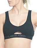 Calvin Klein Women's Body Unlined Keyhole Bralette, Black, S