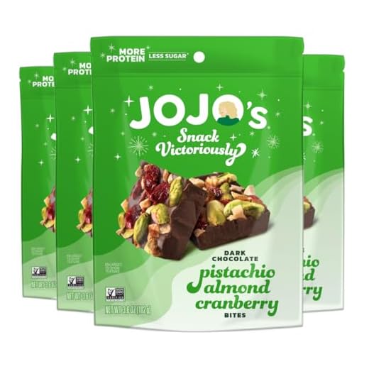 JOJO's Dark Chocolate Snack Bars