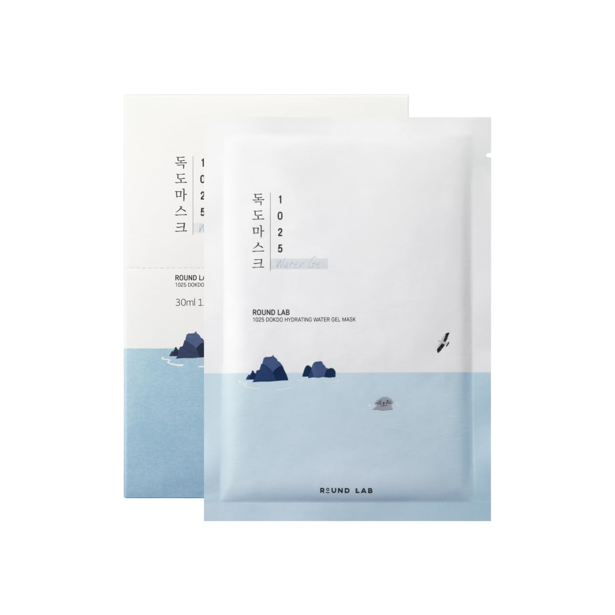 ROUND LAB 1025 DOKDO HYDRATING WATER GEL MASK_30ml (10ea)