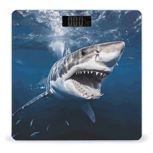 Báscula Digital de Baño con Vidrio Templado 10.2" miniatura 1