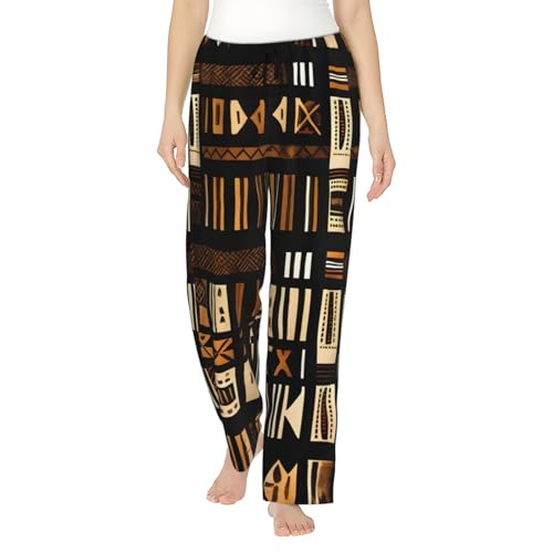 Pantalon de pyjama africain ample pour femme éliminant l'inconfort des nuits agitées