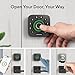 ULTRALOQ U-Bolt Pro Smart Lock, Keyless Entry Door Lock via Bluetooth, Smartphone, Fingerprint ID, Anti-peep Keypad, Auto Unlock, Smart Lock for Front Door, Smart Deadbolt Lock, IP65 Waterproof